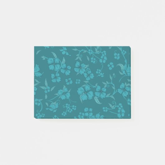 Griezelig Bloemenpatroon 2 Post-it® Notes (Voorkant)
