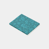 Griezelig Bloemenpatroon 2 Post-it® Notes (Schuin)