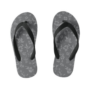 Griezelig Bloemenpatroon 3 Kinder Teenslippers