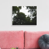 Griezelig bos canvasprint canvas afdruk (Insitu (Woonkamer))