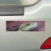 griezelig bumpersticker (Op auto)