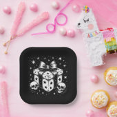 Griezelig Cadeau Papieren Bordje (Feest)