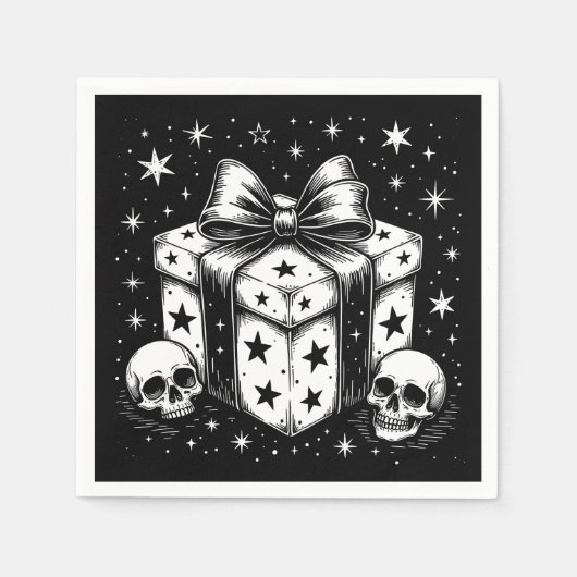 Griezelig Cadeau Servet (Voorkant)