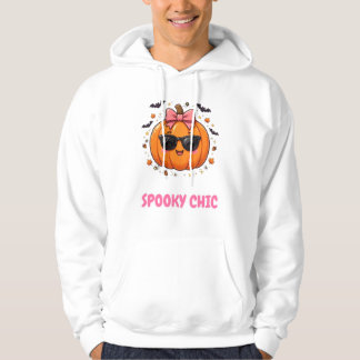 Griezelig Chic Pompoen Hoodie