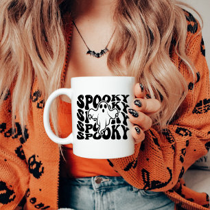 Griezelig Cute Geest Halloween Koffiemok