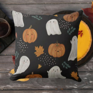 Griezelig Cute Geest & Pompoen Heuptasje Kussen