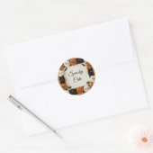 Griezelig Cute Gehaakte Pompoen Halloween Stickers (Envelop)