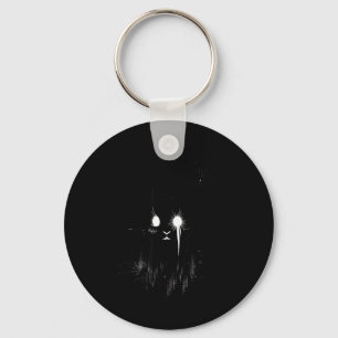 Griezelig Cute Goth Konijn Horror Konijn Schets Al Sleutelhanger
