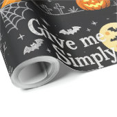 Griezelig & Cute Halloween Inpakpapier (Rol Hoek)