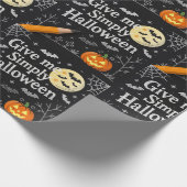Griezelig & Cute Halloween Inpakpapier (Hoek)