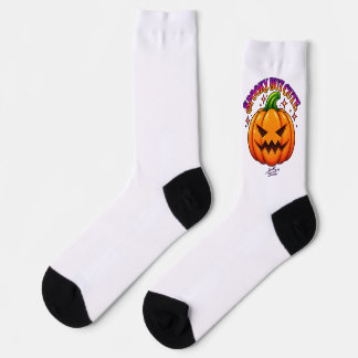 Griezelig Cute Halloween Pompoen Nieuwigheid Soks Sokken