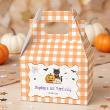 Griezelig Cute Halloween Verjaardagsfeest Favoriet