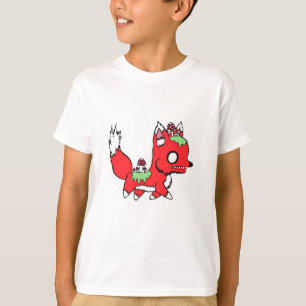 Griezelig Cute Paddenstoelen Vos Kinder T-shirt