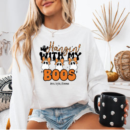 Griezelig-cute Persoonlijke 'Hangin’ With My Boos' Trui