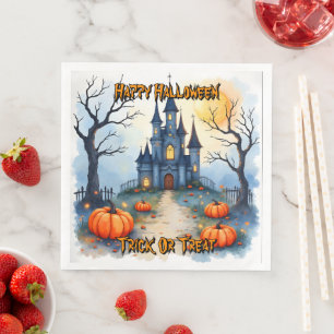 Griezelig Cute Trendy Halloween Collectie Servet