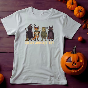 Griezelig En Beest Halloween T-shirt