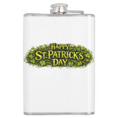 Griezelig en donker St.Patrick's Day ontwerp Heupfles (Achterkant)