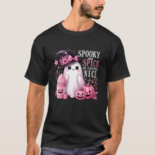 Griezelig en kruidig en alles leuk Halloween Speld T-shirt