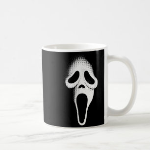 Griezelig eng spookachtig gezicht horror feestmask koffiemok