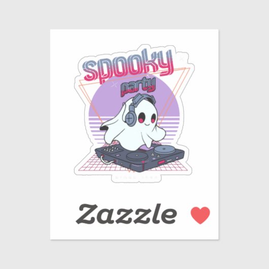 Griezelig feest Halloween Sticker (Vel)
