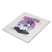 Griezelig feest Halloween Tegeltje (Zijkant)