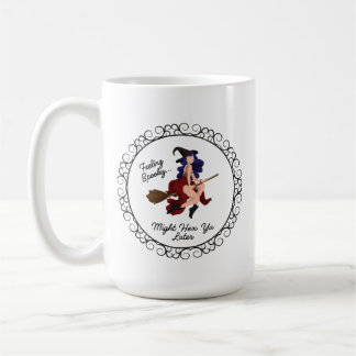 Griezelig gevoel, heks je later koffiemok