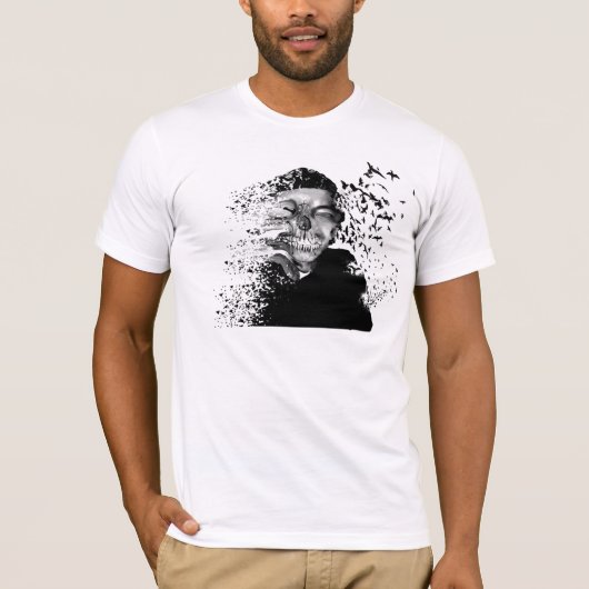 Griezelig Gezicht T-shirt (Voorkant)