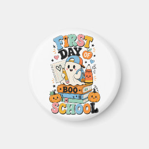 Griezelig Grafisch Ontwerp voor Halloween Terug na Magneet