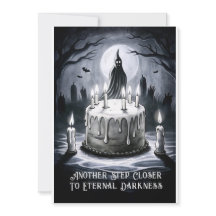 Griezelig Grappig B-day Groet Ghost Cake