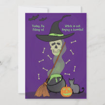 Griezelig grappige schedel kat pompoen Halloween k