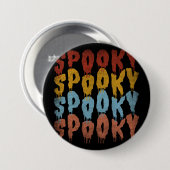 GRIEZELIG GRIEZELIG HALLOWEEN RONDE BUTTON 7,6 CM (Voorkant /achterkant)