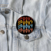 GRIEZELIG GRIEZELIG HALLOWEEN RONDE BUTTON 7,6 CM (In situ)