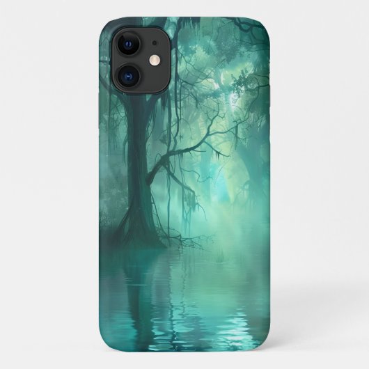 griezelig groen moeras Case-Mate iPhone case (Achterkant)