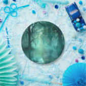 griezelig groen moeras papieren bordje (Feest)