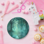 griezelig groen moeras papieren bordje (Feest)