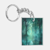 griezelig groen moeras sleutelhanger (Voorkant Links)