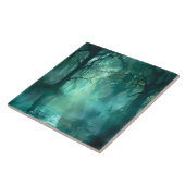 griezelig groen moeras tegeltje (Zijkant)