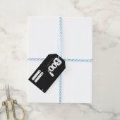 Griezelig Halloween-behandelingslabel Cadeaulabel (Met Touw)