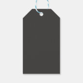 Griezelig Halloween-behandelingslabel Cadeaulabel (Achterkant)