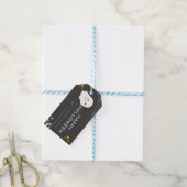 Griezelig Halloween-behandelingslabel Cadeaulabel (Met Touw)