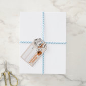 Griezelig Halloween-cadeau-etiket Cadeaulabel (Met Touw)