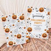 Griezelig Halloween-feest Kaart