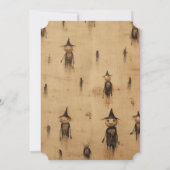  griezelig Halloween feest Kaart (Achterkant)