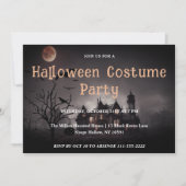 Griezelig Halloween-feest uitnodiging (Voorkant)
