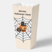 Griezelig Halloween-feestgeschenk Bedankdoosjes (Achterkant)