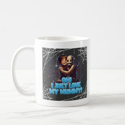 Griezelig Halloween! 🎃 Koffiemok (Links)