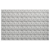 griezelig halloween krant antiek wit stof (Yard (91,4 cm))