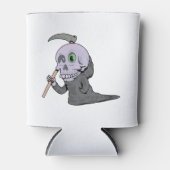 Griezelig Halloween ontwerp Blikjeskoeler (Voorkant)