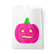 griezelig halloween pompoen roze