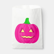 griezelig halloween pompoen roze